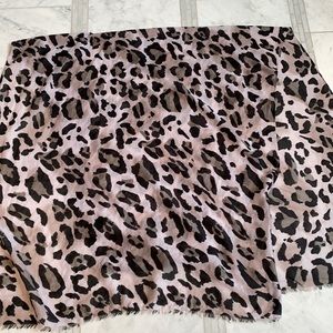 Animal print scarf